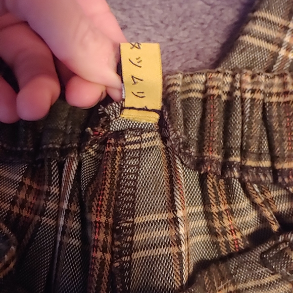 High Waisted Plaid Trousers - Picture 11 of 12